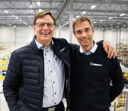 Od lewej: Stefan Stockhaus i Markus Nilsson, zarządzający firmą Steelwrist.