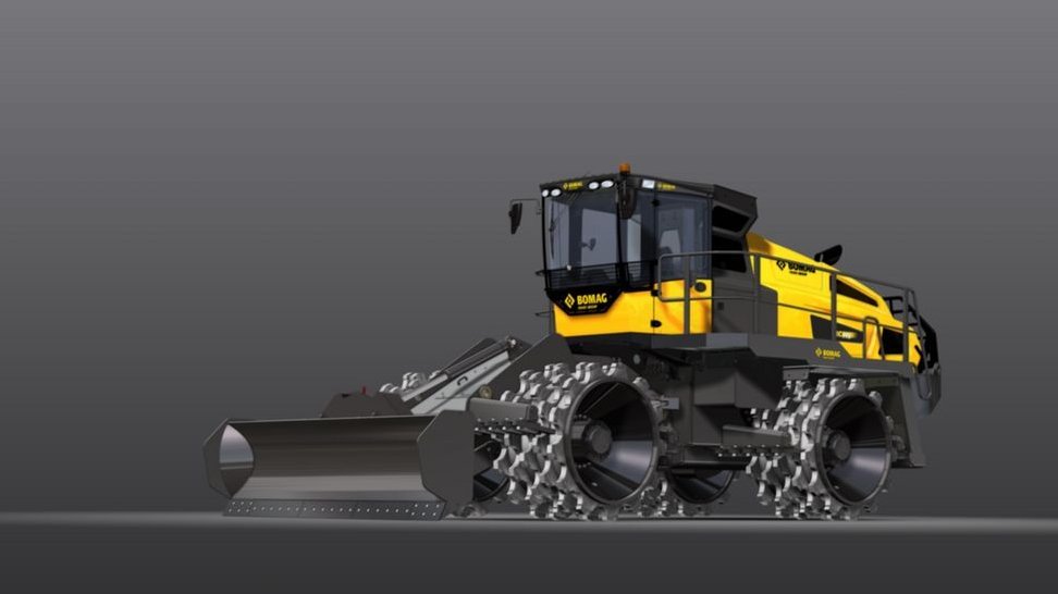 Nowy walec do gruntu Bomag