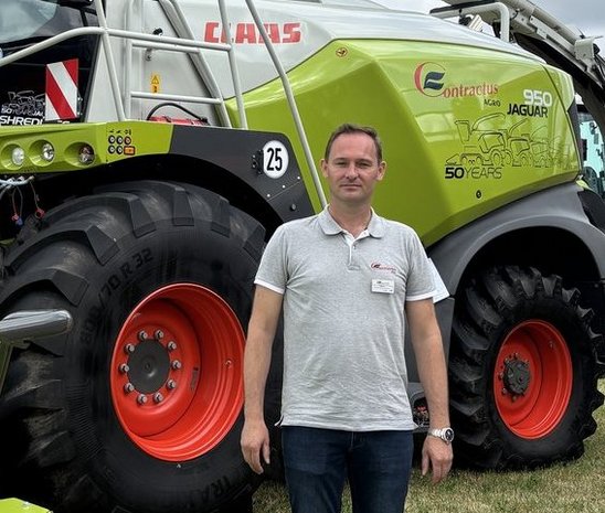 Dariusz Perkowski, przedstawiciel Contractus Agro.Dariusz Perkowski, przedstawiciel Contractus Agro.