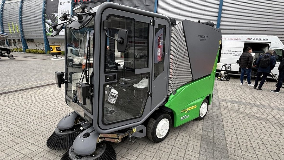Rewolucja w miejskim sprzątaniu Green Machines