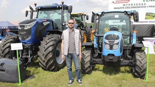 Robert Makówka, prezes firmy Agronom. 