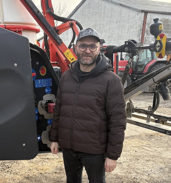 Grzegorz Widomski - użytkownik opryskiwacza Kuhn Altis 2?