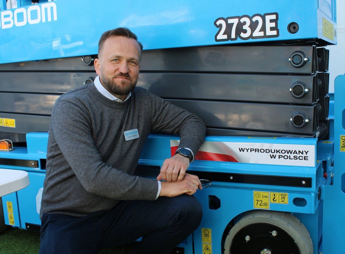 Lucjan Bogdan, regionalny menedżer sprzedaży w firmie Sinoboom.