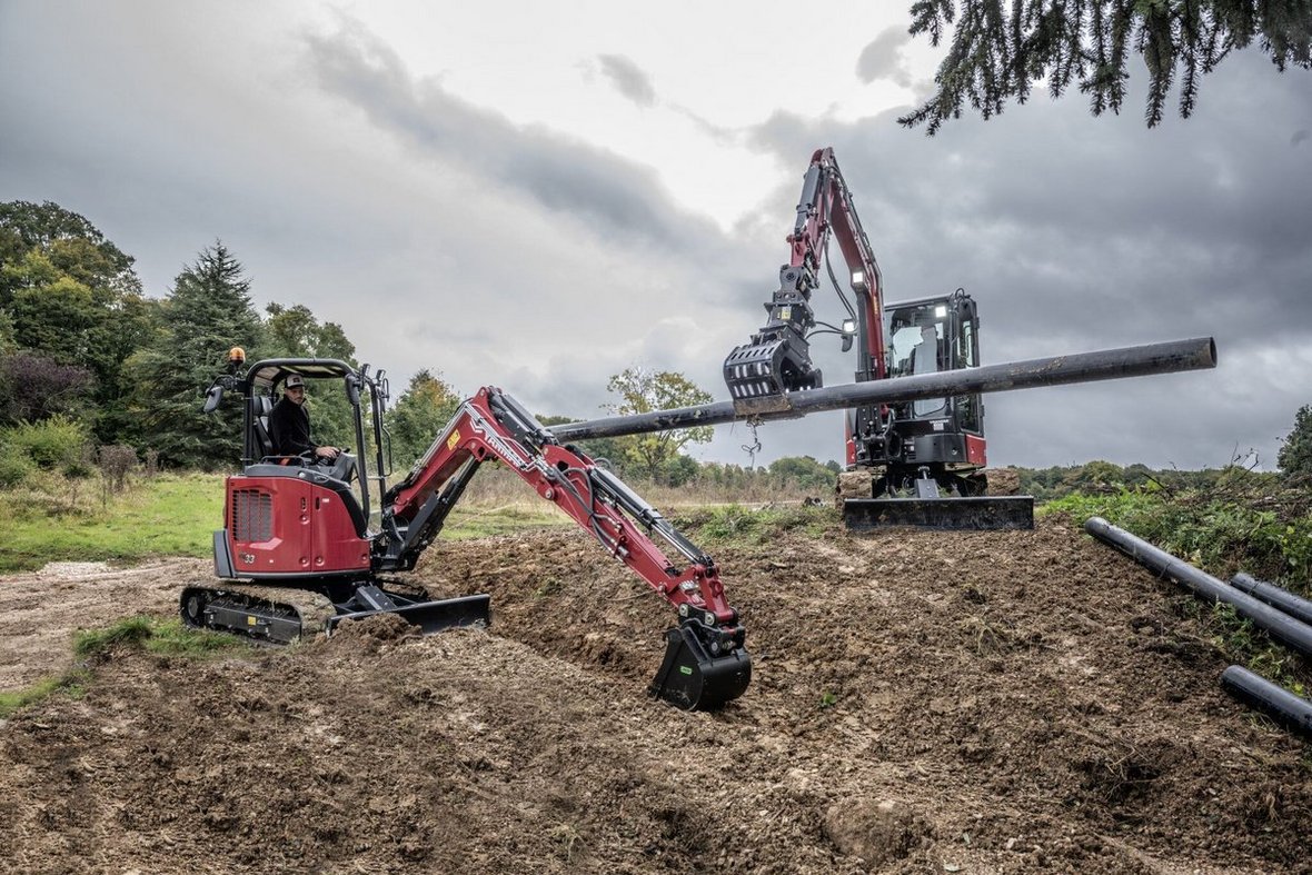 Nowe minikoparki Yanmar ViO38-7 i ViO33-7
