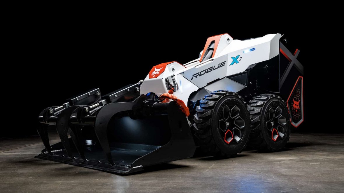 Bobcat z prestiżową nagrodą Red Dot Design za ładowarkę koncepcyjną RogueX2