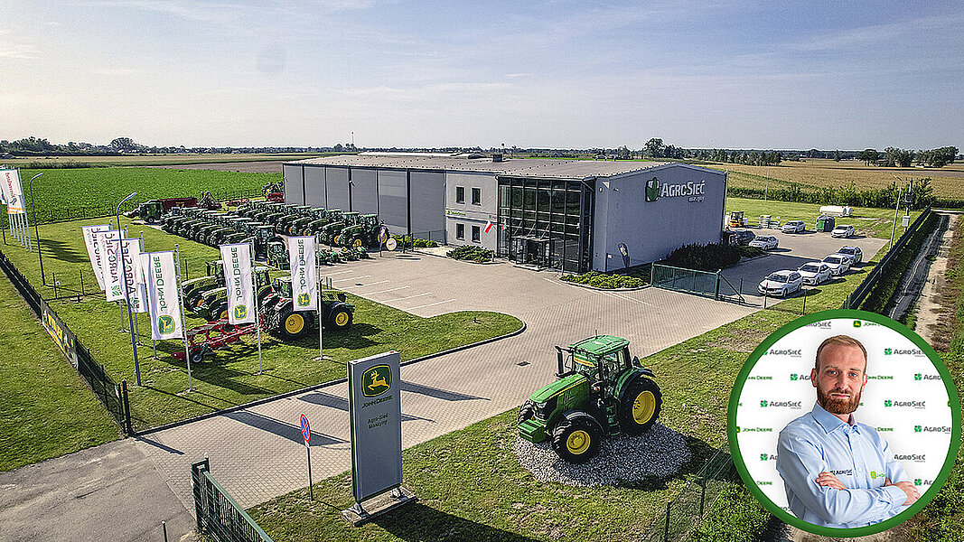 Kaczmarek, dyrektor marketingu w Agro-Sieć Maszyny.