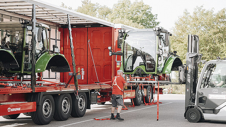 Fendt elektryfikuje transport kabin ciągników