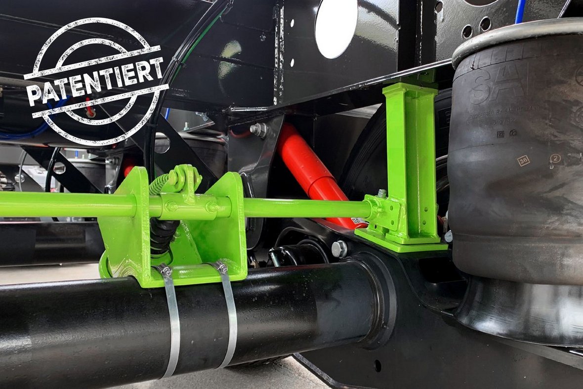 Fliegl Drive-On – system stabilizujący dla naczep wywrotek
