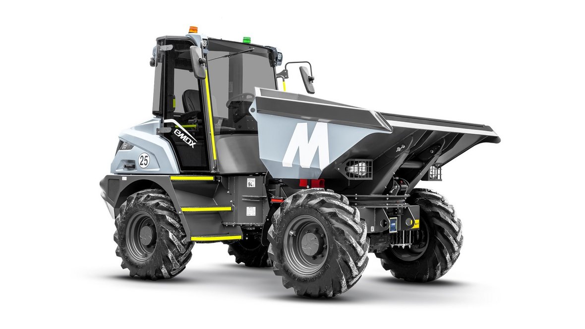 Mecalac eMDX, czyli pierwsze na świecie 6-tonowe wozidło budowlane