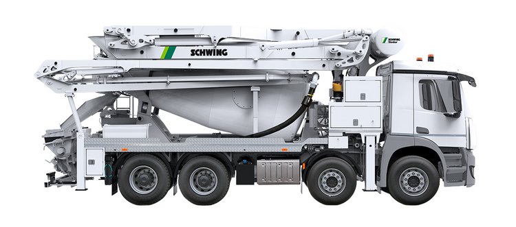 Schwing FBP 29-4 – nowa generacja pomp do betonu z mieszalnikiem