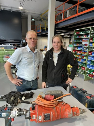 Regina Dätwyler i Markus Käser z Grupy MDG