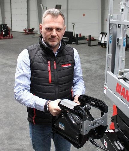Sebastian Borkowski, Industry & Key Account Manager Poland and Central Europe w Manitou Polska.