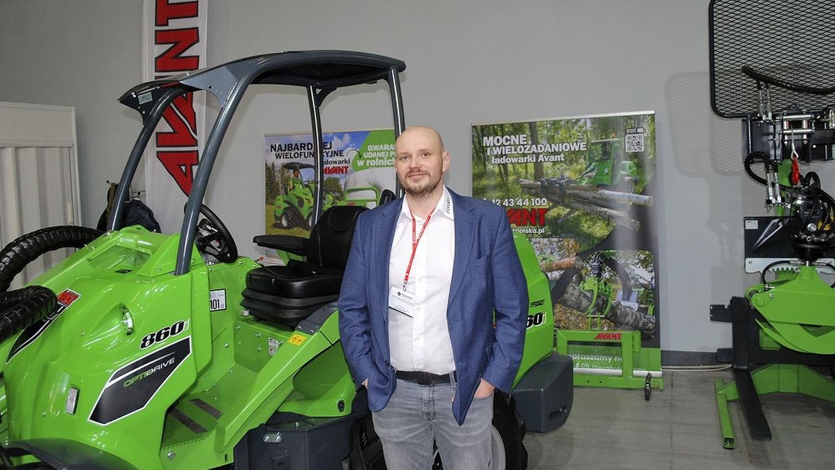 Michał Sieńko, dyrektor handlowy firmy Serafin.