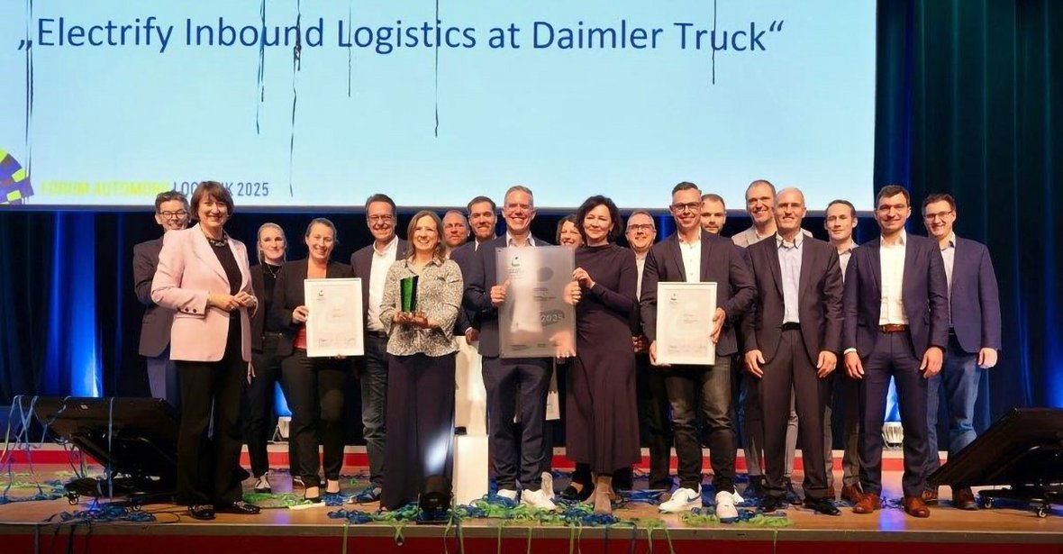 Daimler Truck AG zdobywa VDA Logistics Award 2025