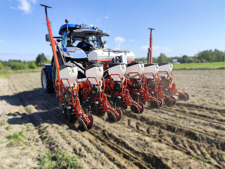AKPIL SEED CORN nowy precyzyjny siewnik punktowy