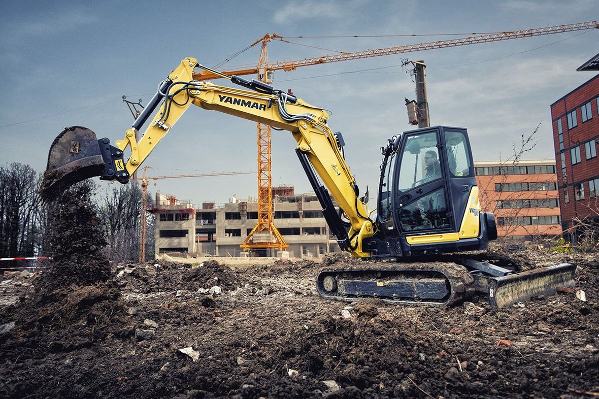 Rynek koparek gąsienicowych Yanmar
