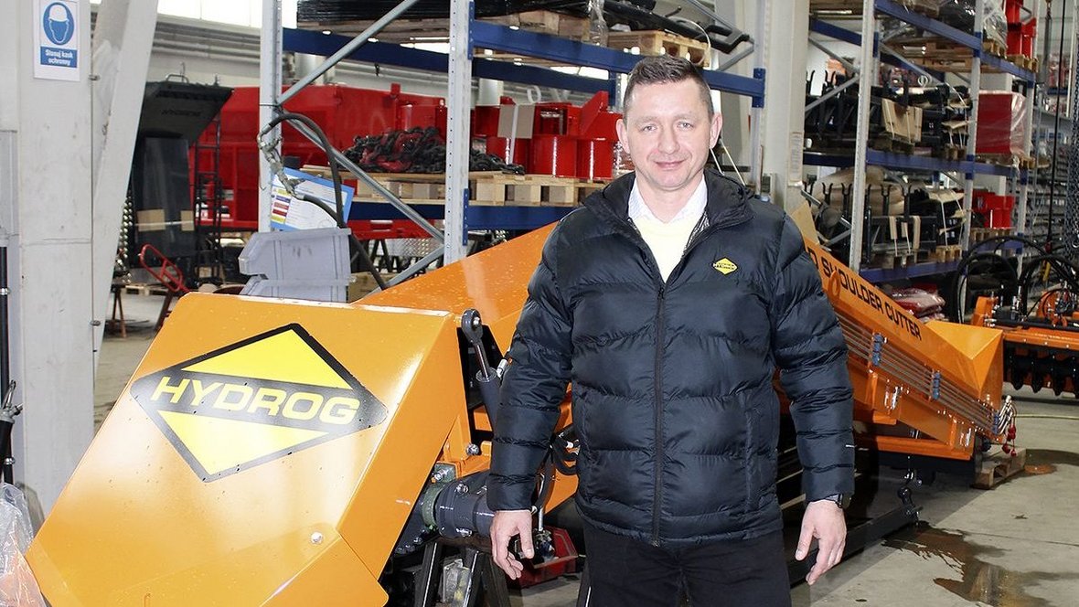 Tomasz Struzik, dyrektor handlowy firmy Hydrog.