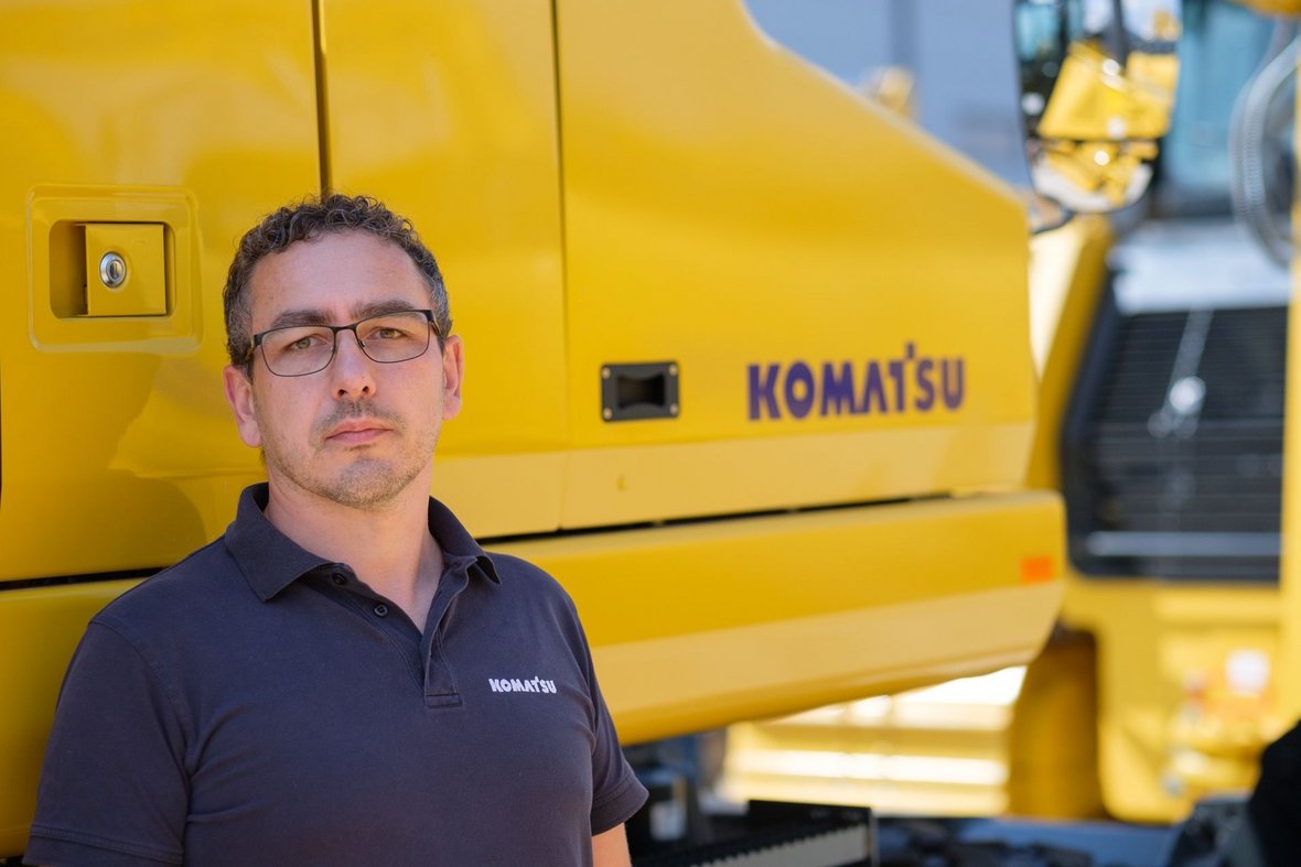 Emil Perkowski, nowy dyrektor sprzedaży Komatsu Poland