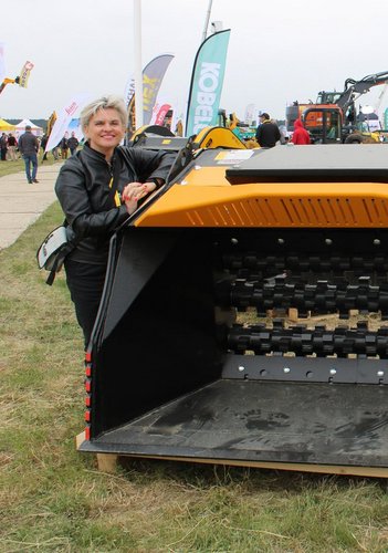 Wiola Fraccaro, przedstawicielka firmy MB Crusher.
