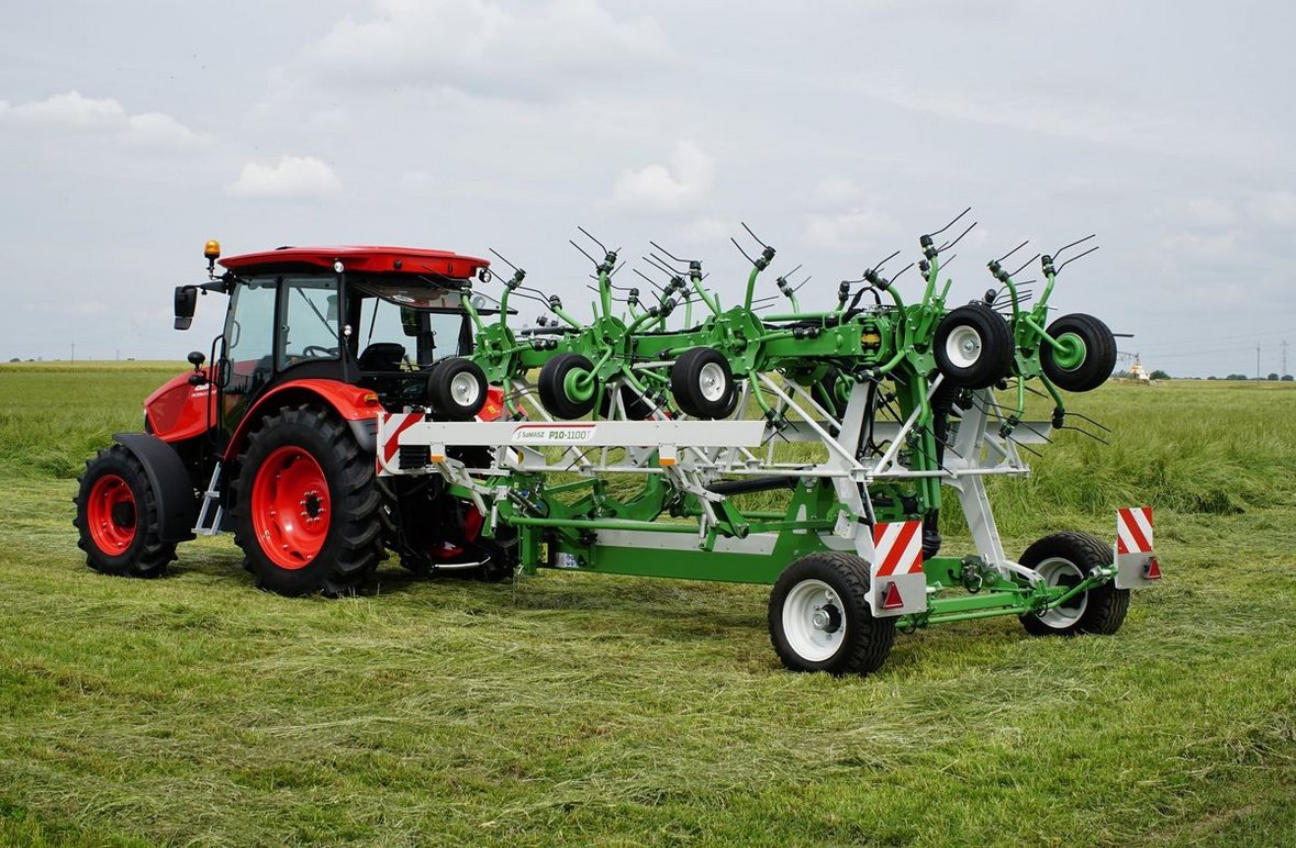 Nowy przetrząsacz P10-1100T od SaMASZ