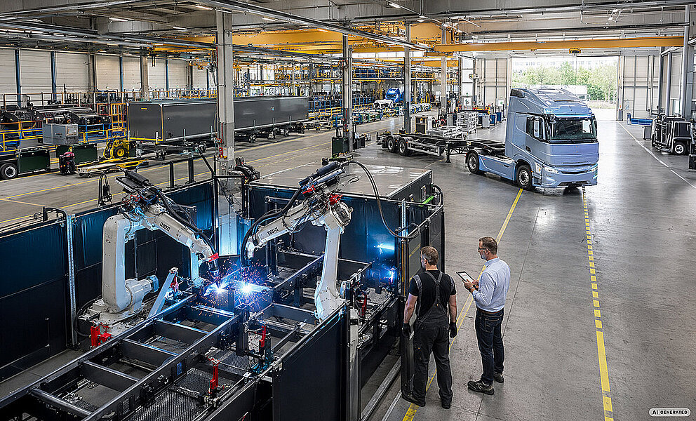 Fliegl: robotyzacja, nowe hale i e-ciężarówki