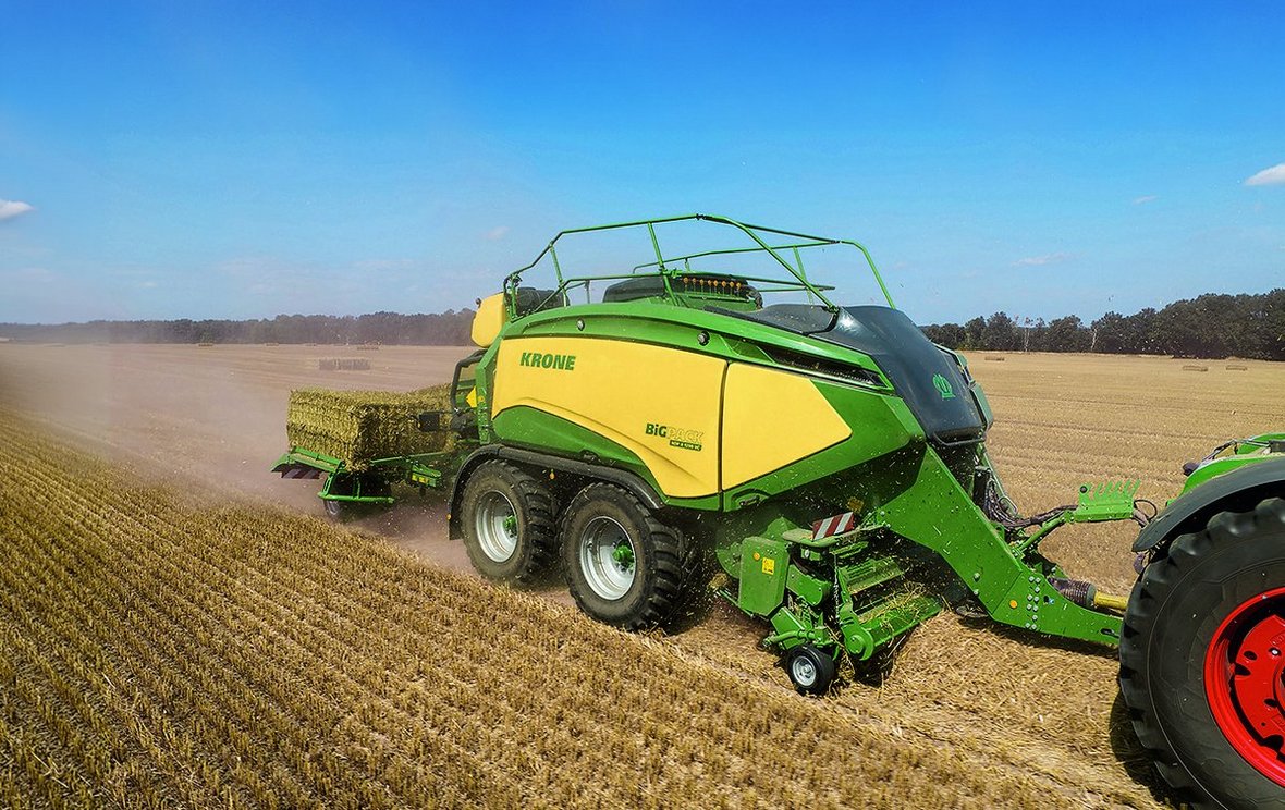 Nowe serce prasy Krone BiG Pack 1290 HDP II