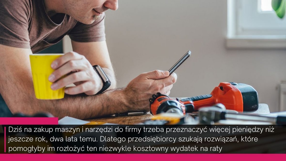 Małe firmy budowlane chcą kupować na raty narzędzia i maszyny