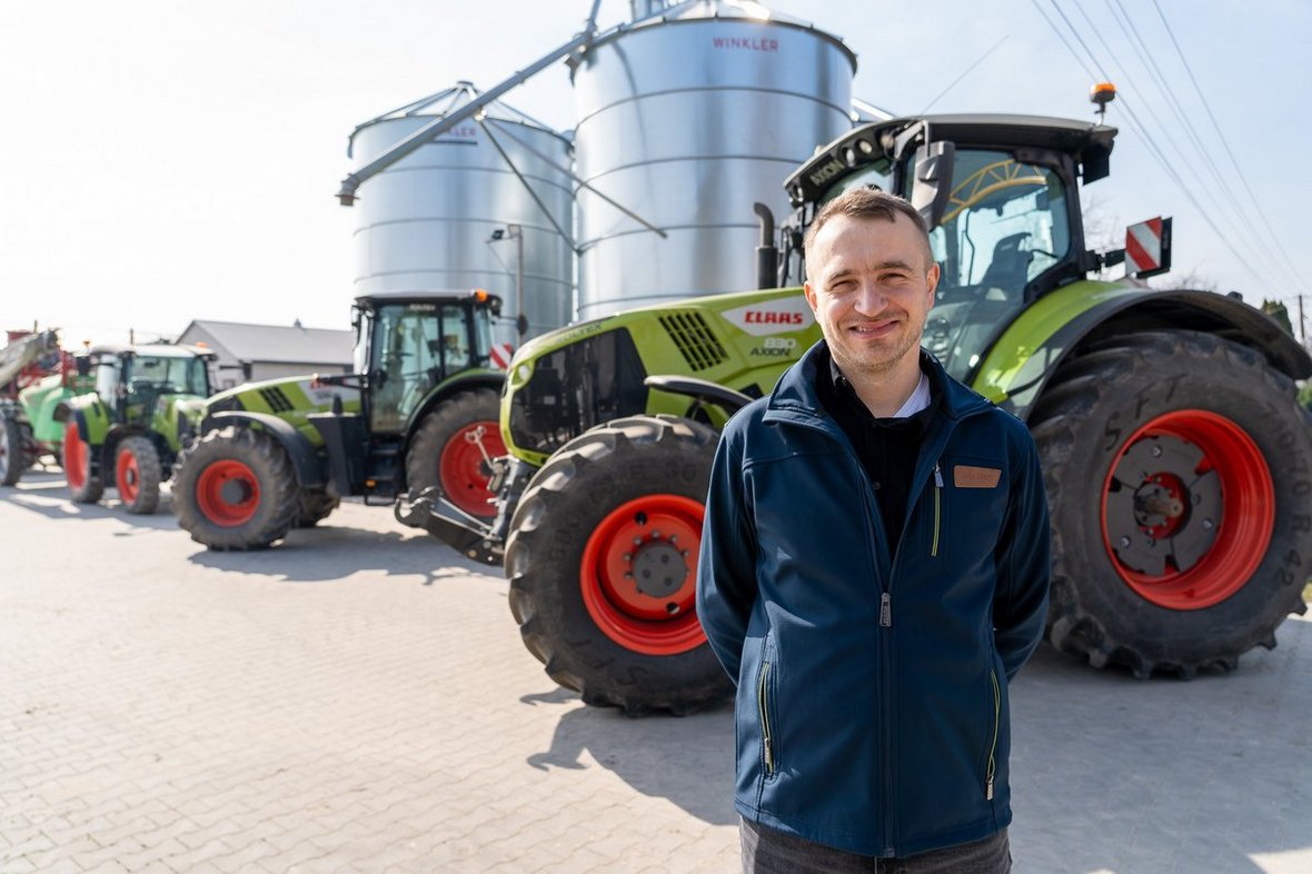 Paweł Stefanek z woj. lubelskiego, ambasador firmy ROLTEX