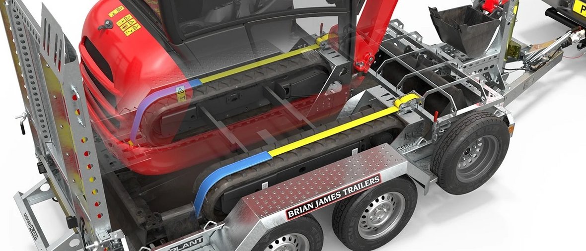 TracStrap - System zabezpieczeń maszyny na czas transportu