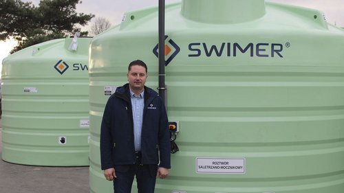 Przemysław Bochat, dyrektor sprzedaży firmy Swimer.