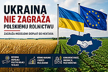 Ukraina nie zagraża polskiemu rolnictwu lecz system dopłat