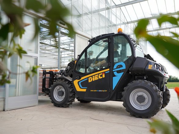 Elektryczne ładowarki teleskopowe Dieci E-Smart