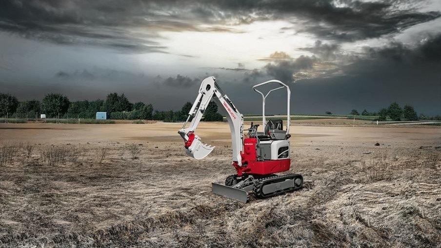 Wydajna robota z Takeuchi TB210R
