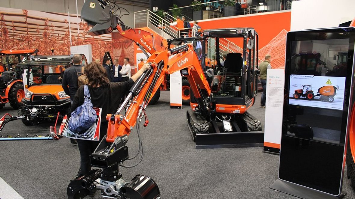 Maszyny komunalne i budowlane na targach Agritechnica