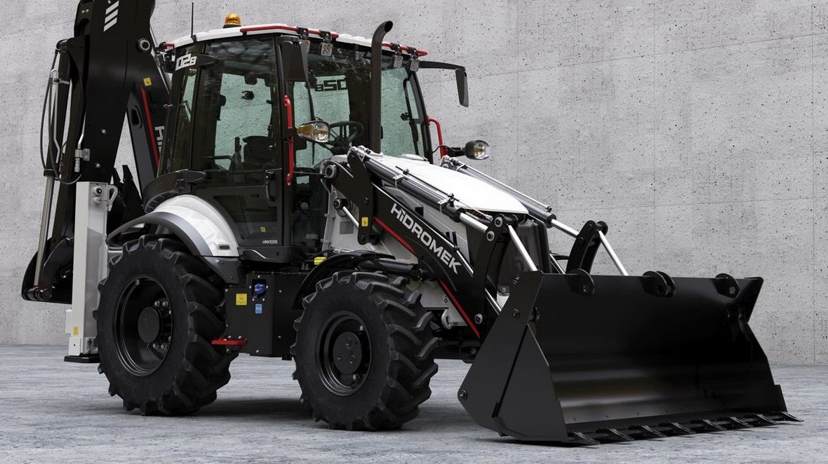 Koparko-ładowarka Hidromek nagrodzona za design
