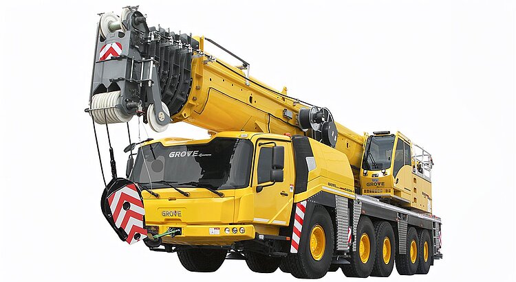 Nowy żuraw Grove GMK5200-1 zwiększa możliwości CST Transporte