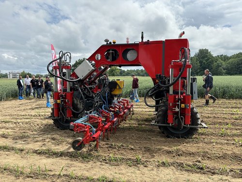 Robot autonomiczny firmy UNIA! Nowość na Warsztatach Polowych Chemirol