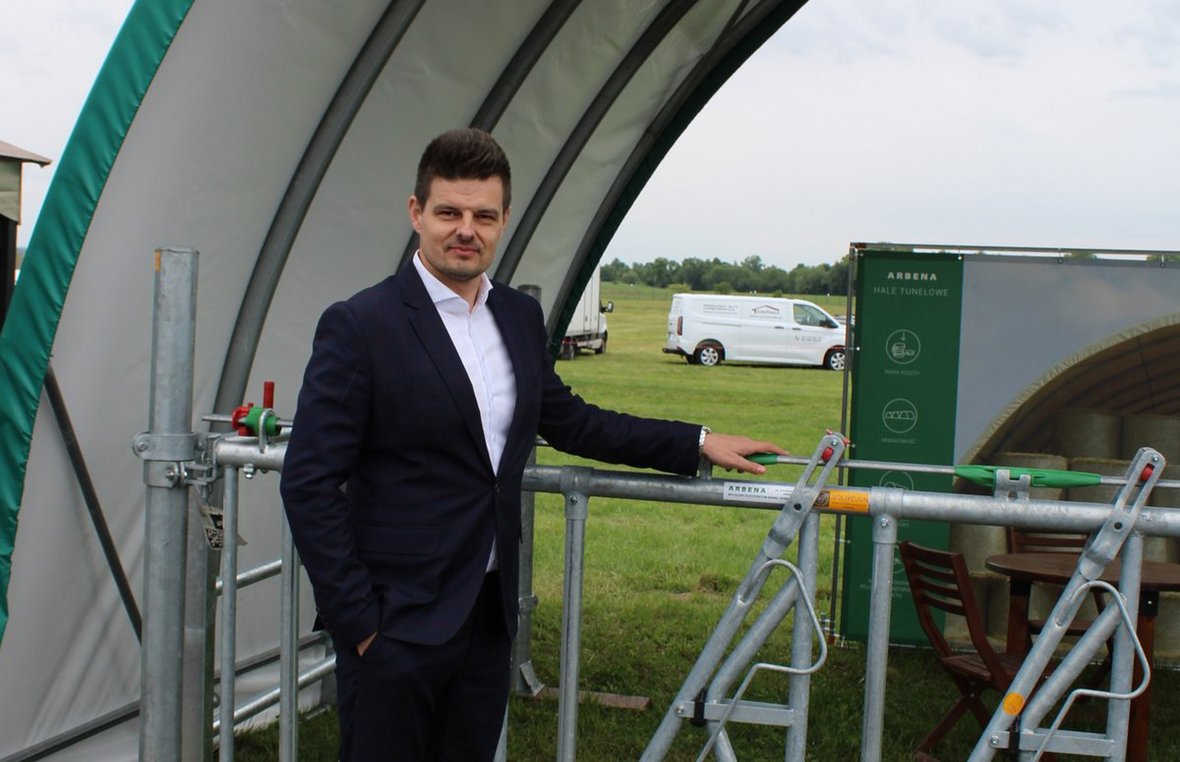 Zbigniew Zajkowski, regionalny dyrektor sprzedaży w firmie Arbena.