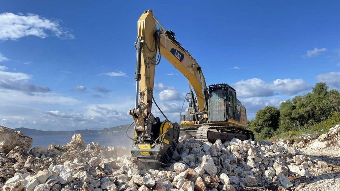 Działanie na wyspie z MB Crusher 