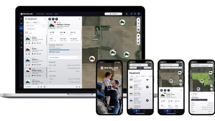 Nowoczesne technologie od New Holland – nowe narzędzia dla rolników