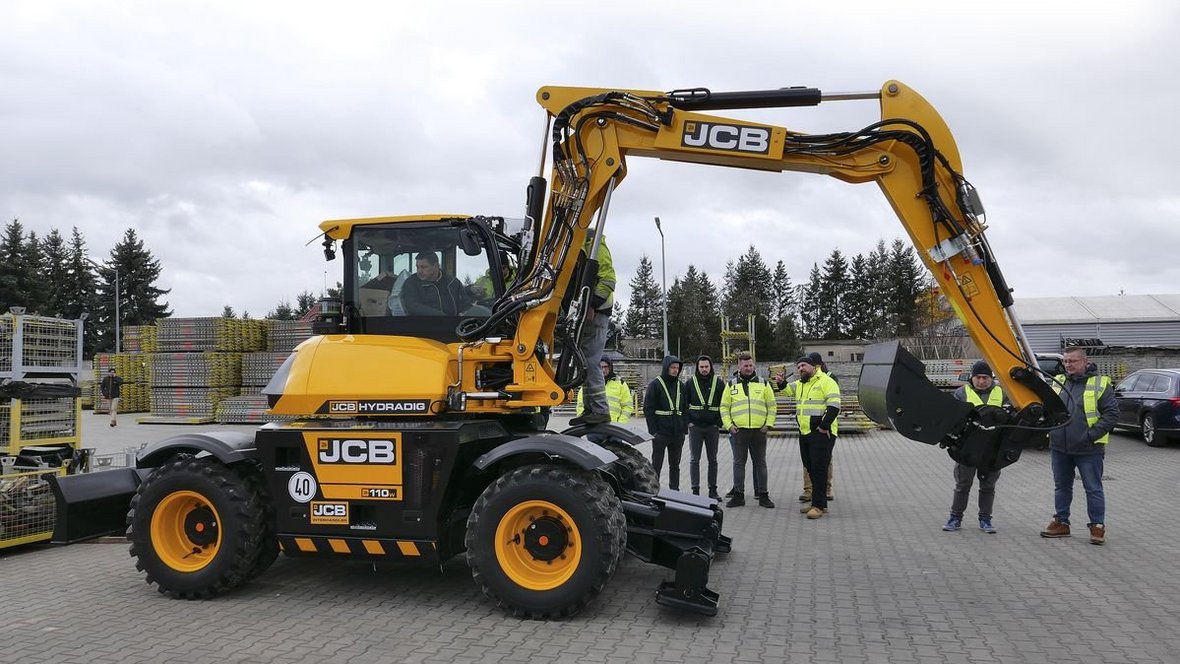 koparki kołowe Hydradig 110 W
