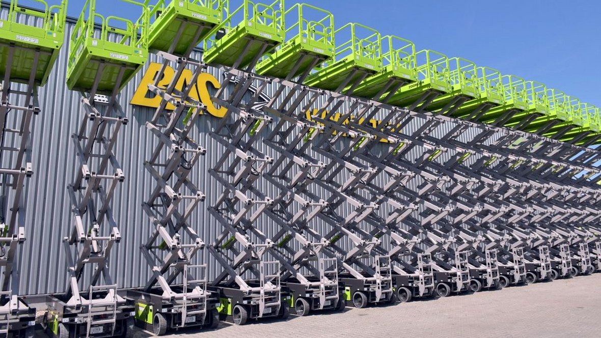 Elektryczne podesty teleskopowe Zoomlion 