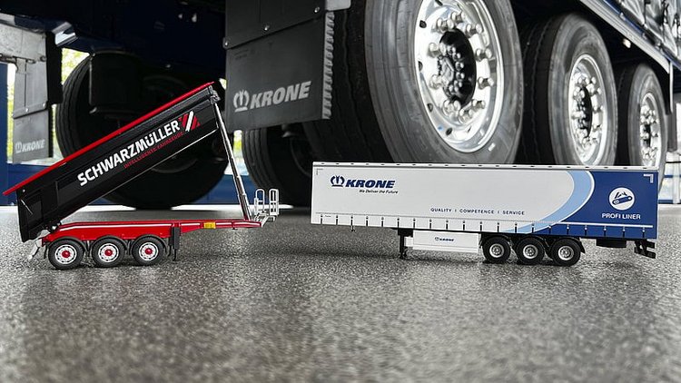 Schwarzmüller SX w logistyce rolniczej Krone