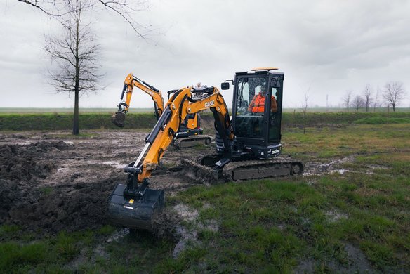CASE CX38D – kompaktowa koparka 3,9 t z zaawansowaną hydrauliką