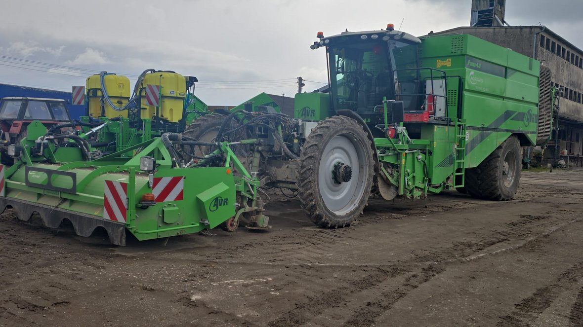 AVR Puma – kombajn o wydajności 80 t/h bez przestojów