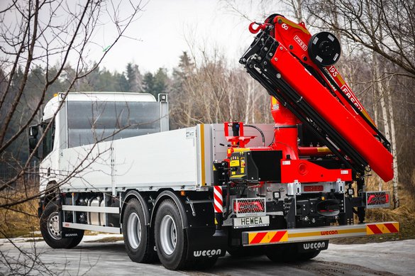HEWEA: pojazdy HDS do transportu materiałów budowlanych