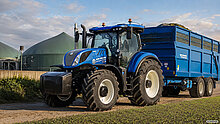 New Holland T7.270 Methane Power: 270 KM na CNG