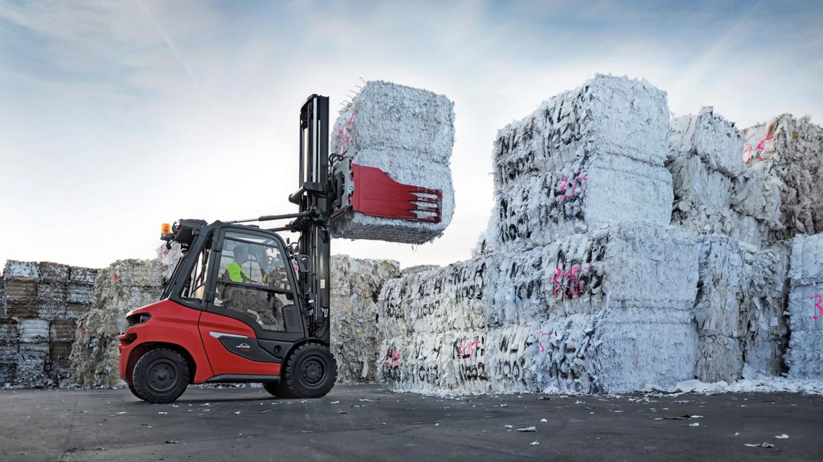 Sercem wózka widłowego Linde H50 jest czterocylindrowy, dieslowski silnik Deutz TCD 4.1 L4 o mocy 85 kW.