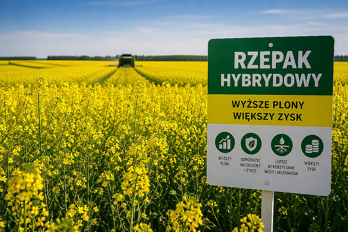 Rzepak hybrydowy: sposób na wyższą rentowność