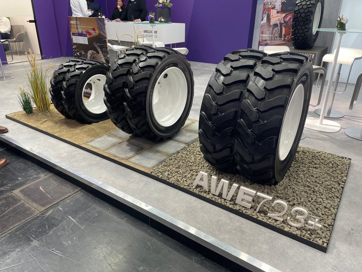 Nowe opony Apollo AWE 723+ dla koparek 6–26 ton